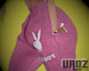 .. pink bunny joggers **
