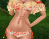 Tropical Ruffle Bikini