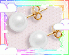 Pearl White Earrings