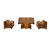 MP~RUSTIC COUCH SET