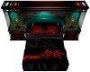 Red and Black Aqua Bed 