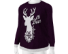 Oh Deer Sweater V2 prple