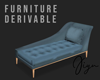 Chaise Lounge Blue