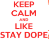 ! Keep Calm StayDope