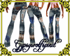 Mystic wolf jeans