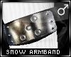 !T Snow armband [M]