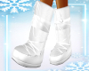 WinterVibez White Boots