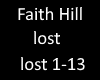 Faith Hill lost
