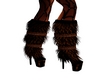 [KR] Brown Fur Boots
