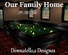 family home pool table