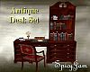 Antique Lady's Desk, red