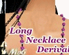 *MG*Long Necklace Deriva
