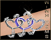 Violet Hearts Bracelet R