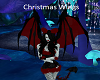Christmas Demon Wings