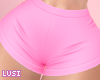 e Mini Shorts Pink