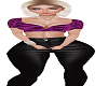 PURPLE LEOPARD OUTFIT RL