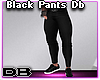 Black Pants Muscle