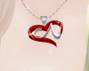 M' Letter N Necklace
