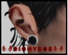 [^DS^] - Black Earrings.