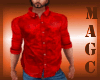 red Christmas shirt men