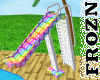 Rainbow Jelly Pool Slide