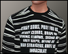 ✔ Striped Sweatershirt