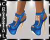 Ziona Heels Blue