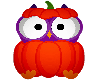 Halloween  Pumpkin Owl