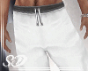 SD White Lounging Pants