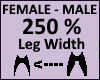 Leg Thigh Scaler 250%