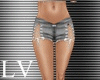=LV= Grey Denim Shorts