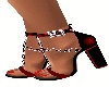 heels elegant red
