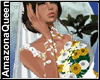 Bride Bouquet Gold White