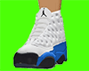 13s WHITE X BLUE F