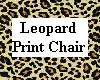 Leopard Print Chair