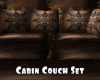 -IC- Cabin Couch Set