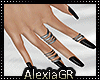 [A] Caged Black Nails