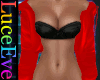Red Plush Hoodie