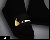 Slides Bl. Nike Gold