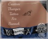 Custom Thumper Tattoo