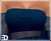 Blue Bow Back Dress