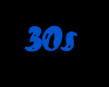 Writing 30s blue