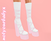 Soft Pink Strappy Heels