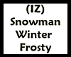 (IZ) Snowman Wint Frosty
