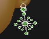 HL Emerald Star Earrings