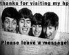 Beatles hp message