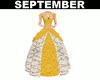 (S) Yellow Royal Dress
