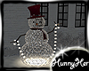 Snowman with Lights