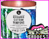 Organic Tampons Reg/Sup