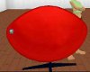 (PFC) Red Satin Chair